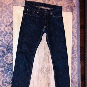 PURE BLUE JAPAN XX-013 18OZ DENIM JEANS - SLIM-T